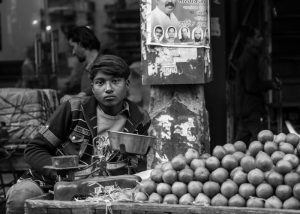 A fruit seller