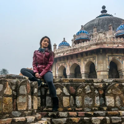 travelers enjoying a photography tour in Delhi